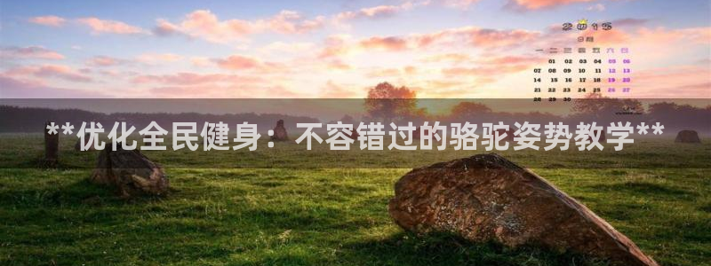 尊龙凯时ag旗舰厅：**优化全民健身：不容错过的骆驼姿势