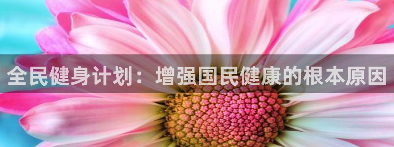 尊龙凯时人生就是搏·(中国)官网：全民健身计划：增强国民