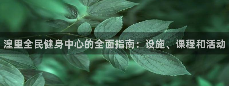尊龙t300和t400哪个好：湟里全民健身中心的全面指南