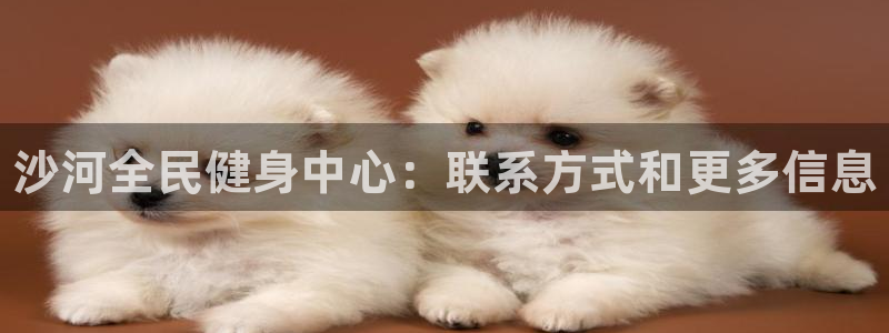 尊龙凯时是哪个国家的：沙河全民健身中心：联系方式和更多信